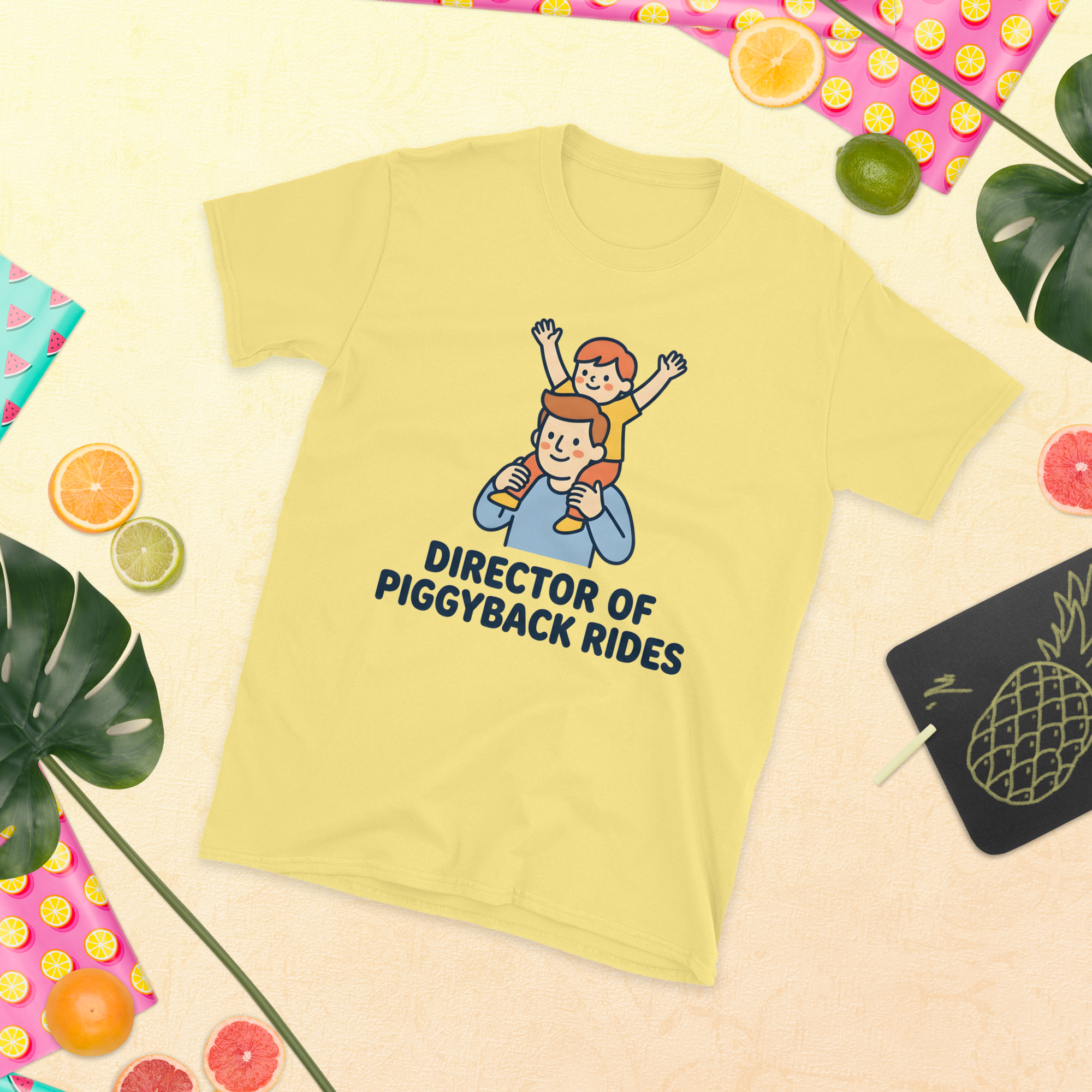 Director of Piggyback Rides — Funny Dad T-Shirt