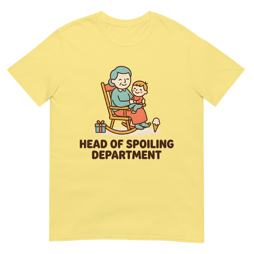 Head of Spoiling Department — Funny Grandma T-Shirt