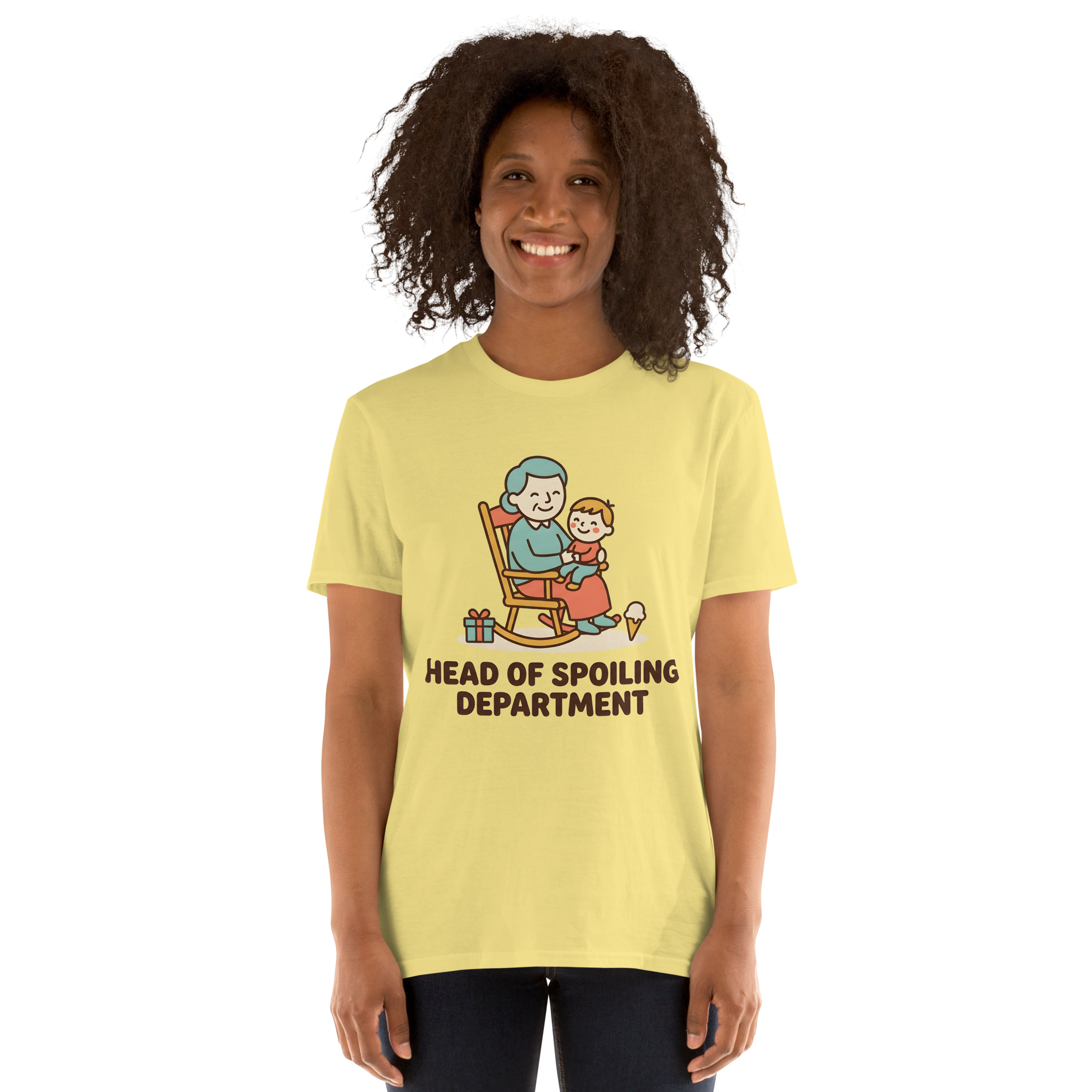 Head of Spoiling Department — Funny Grandma T-Shirt