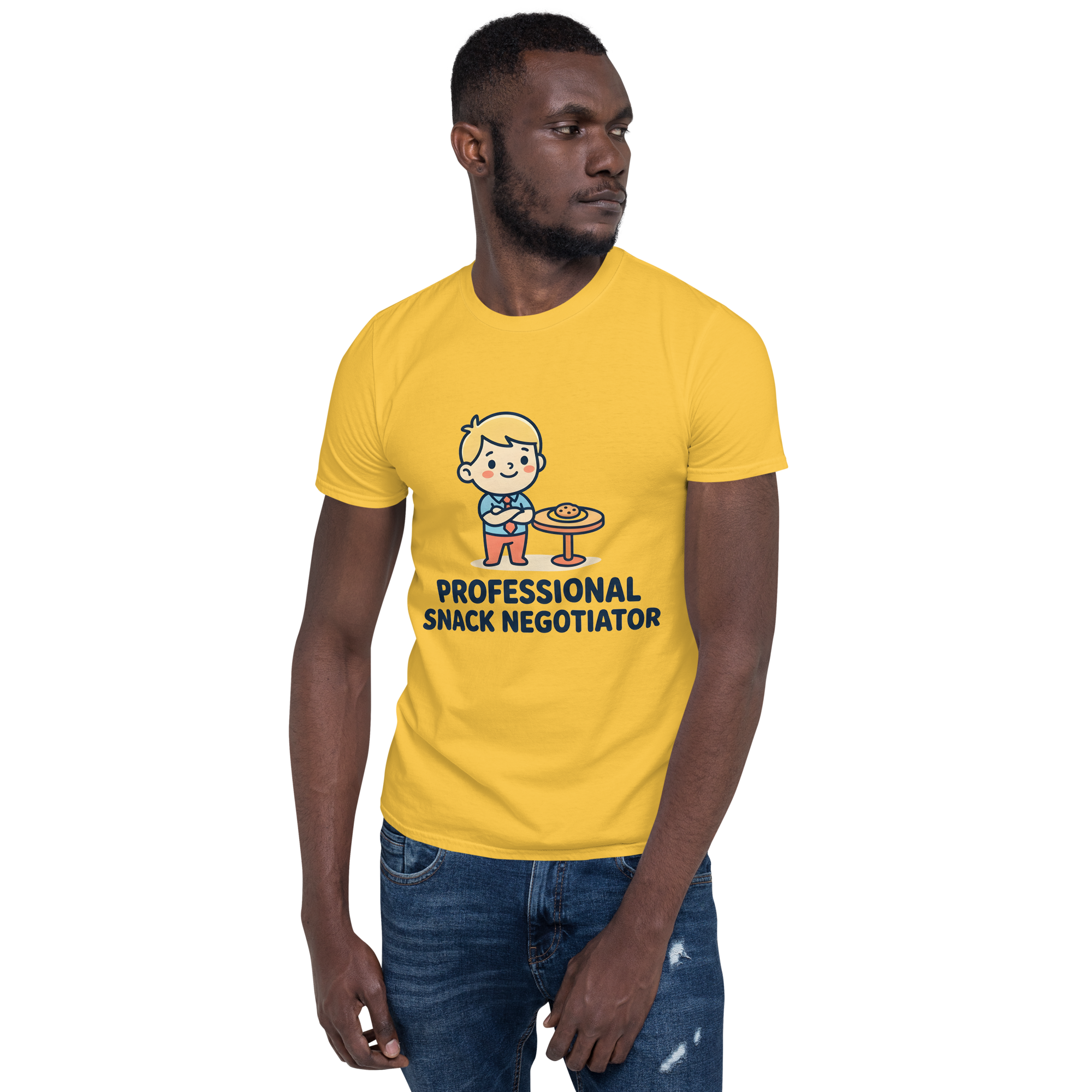 Professional Snack Negotiator — Adult Matching Tee