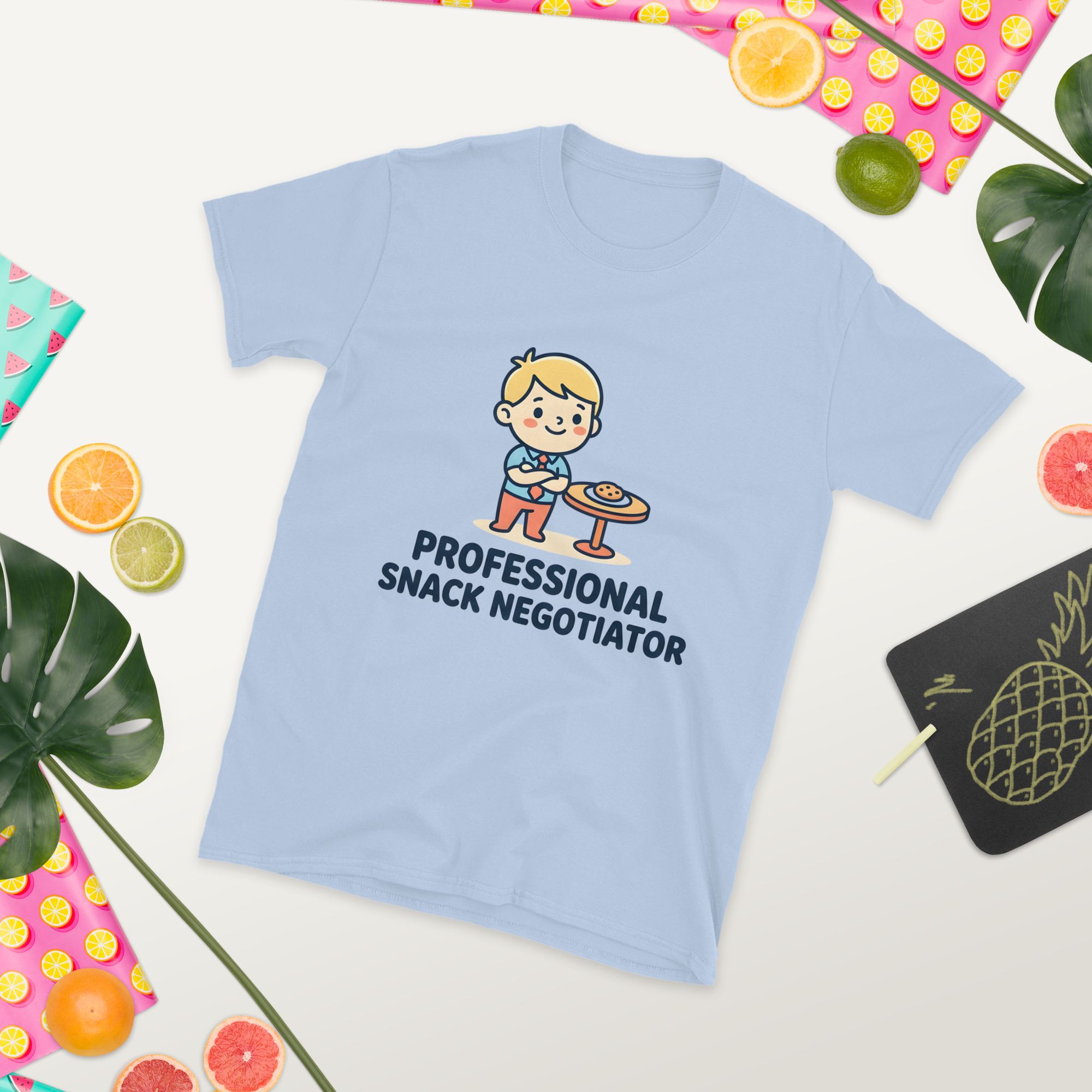 Professional Snack Negotiator — Adult Matching Tee