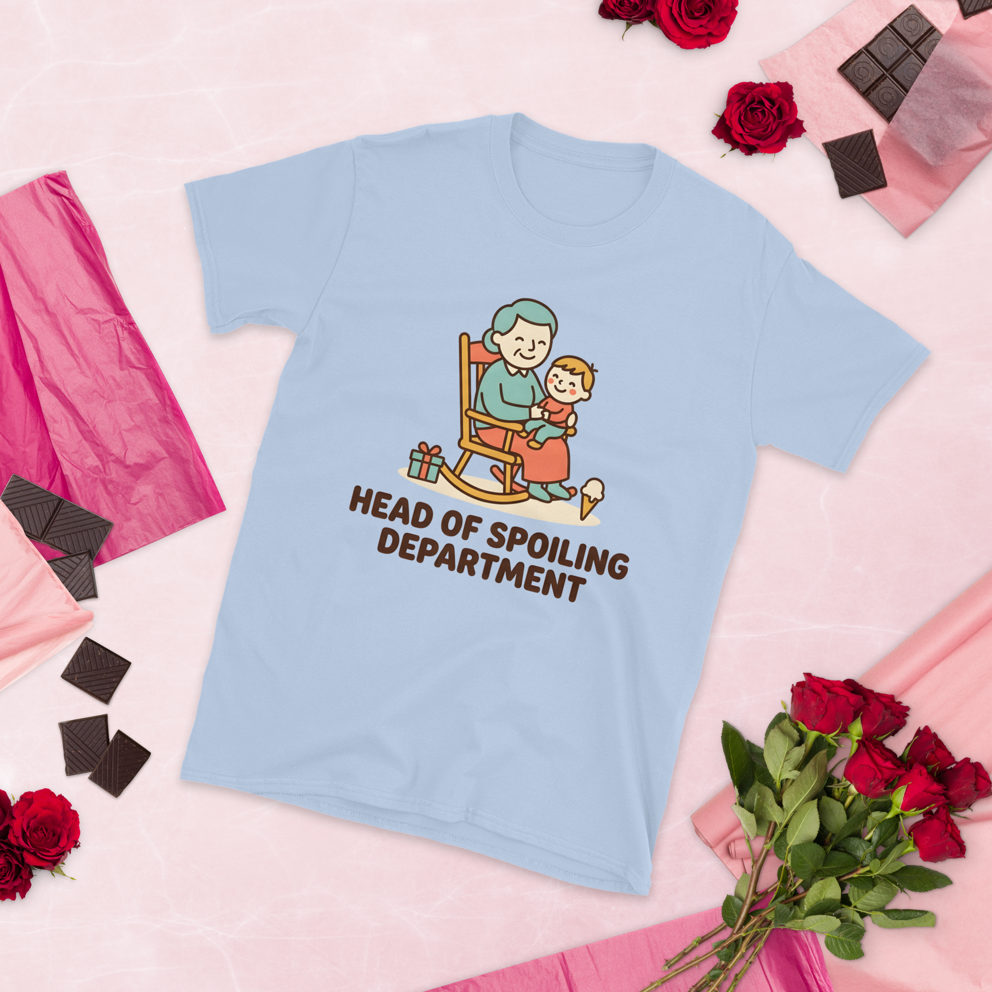 Head of Spoiling Department — Funny Grandma T-Shirt