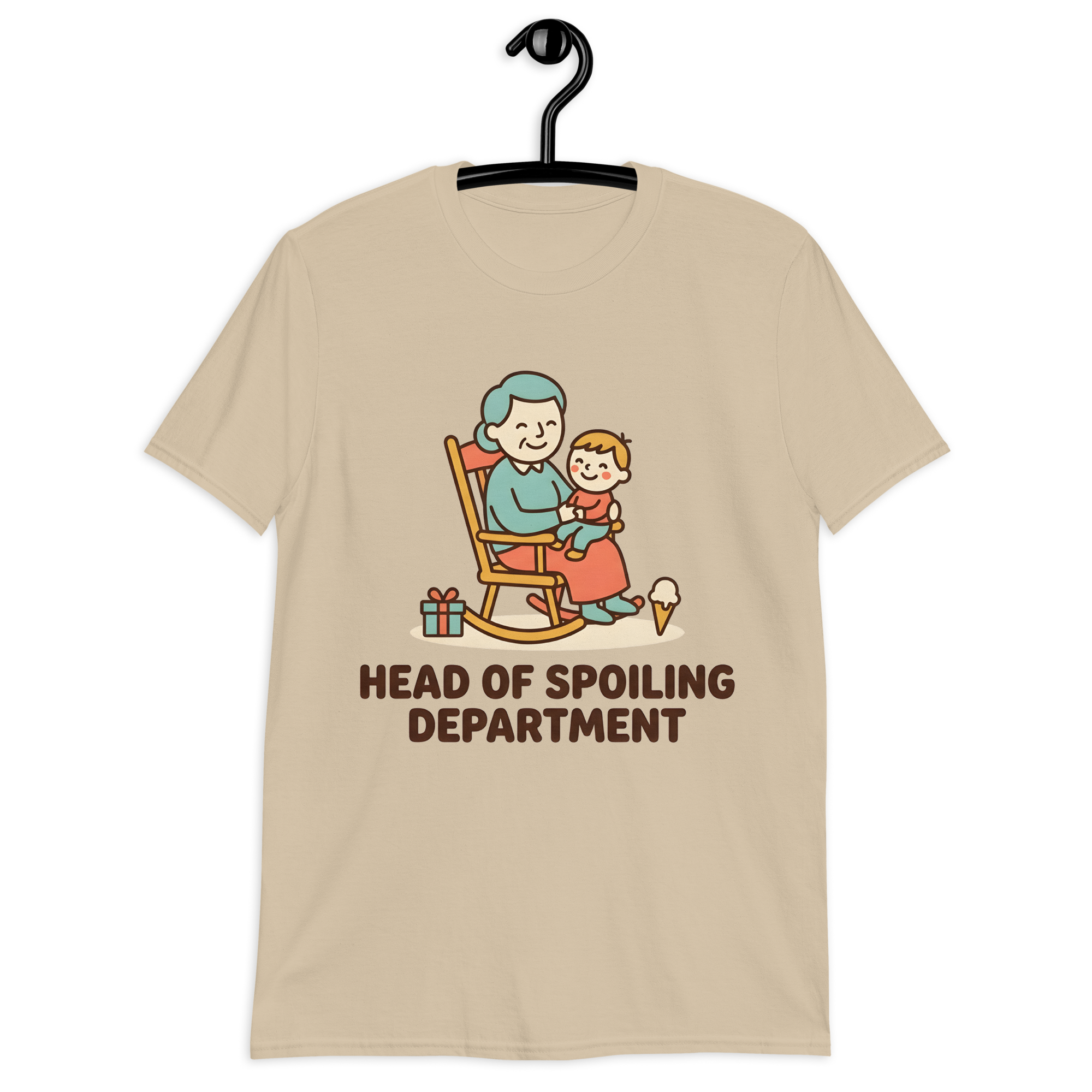Head of Spoiling Department — Funny Grandma T-Shirt