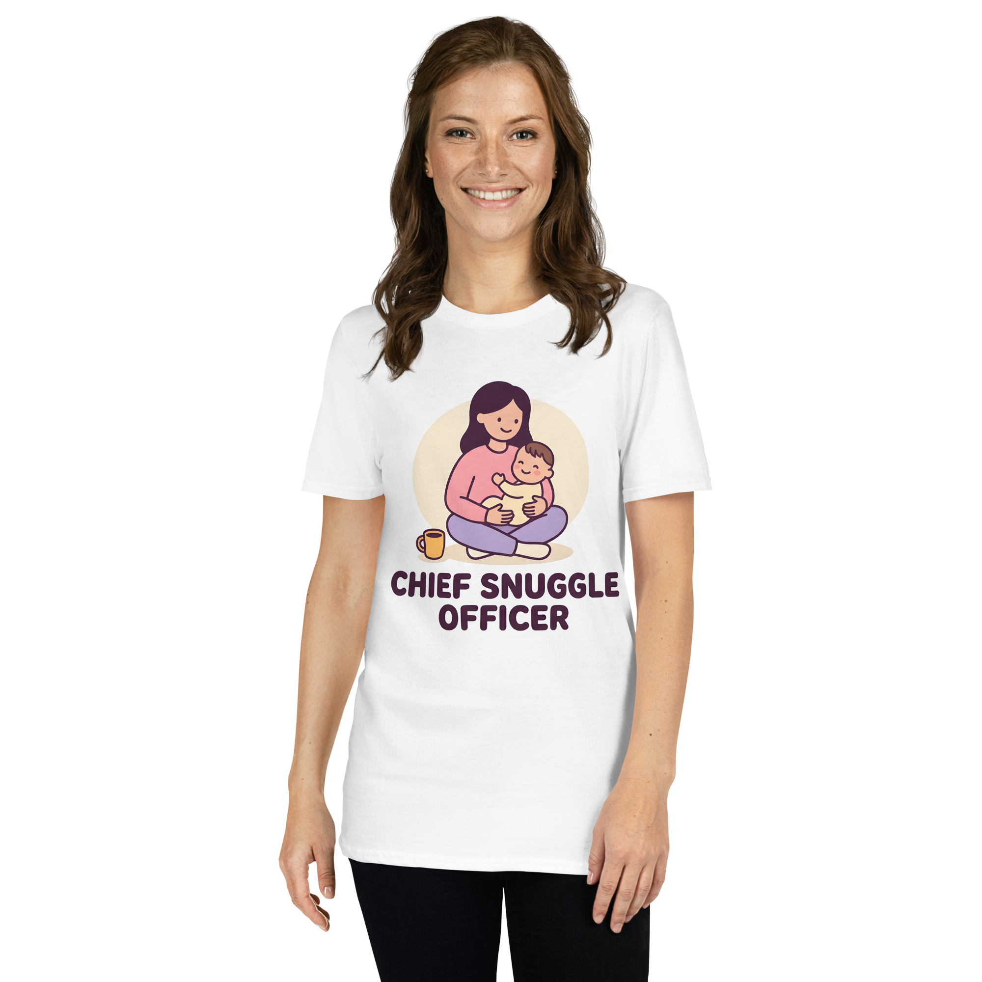Chief Snuggle Officer — Funny Mom T-Shirt